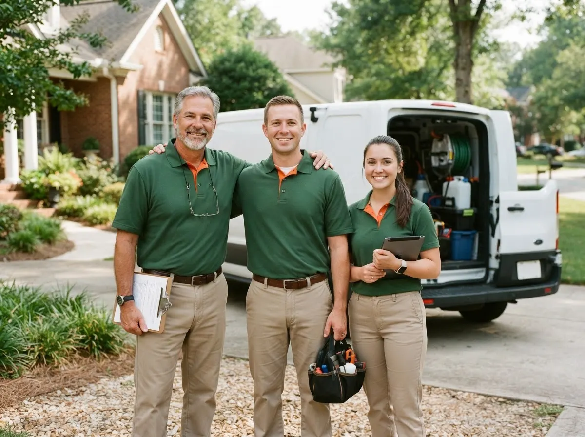The Willow Ridge Pest Control team, pest control service in Charlotte, NC